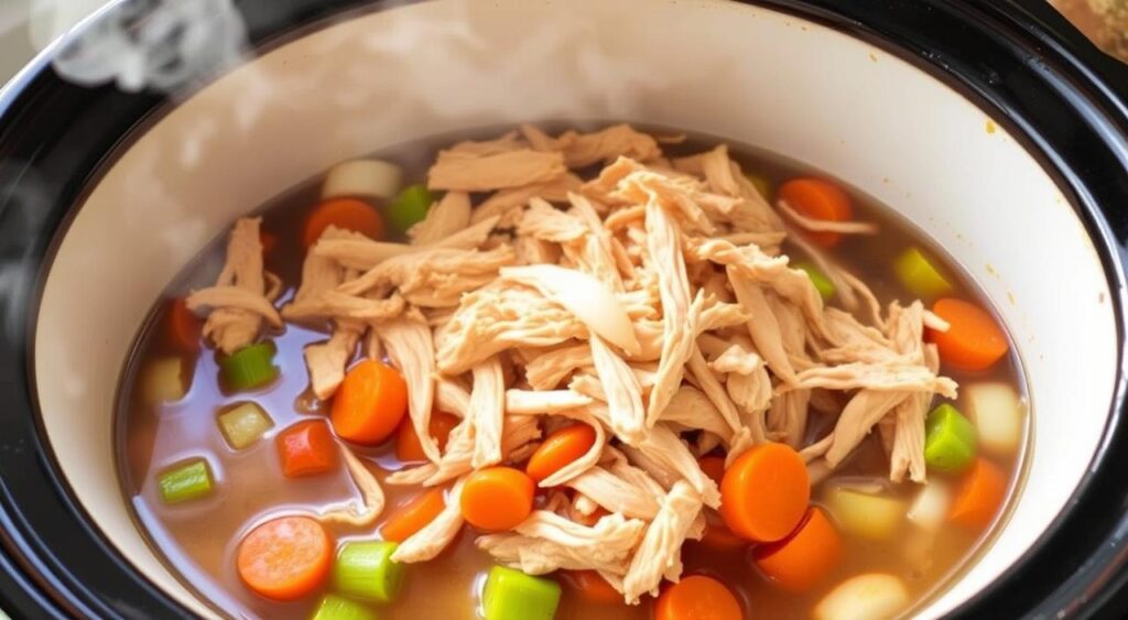 Crock pot shredded chicken Crock pot shredded chicken