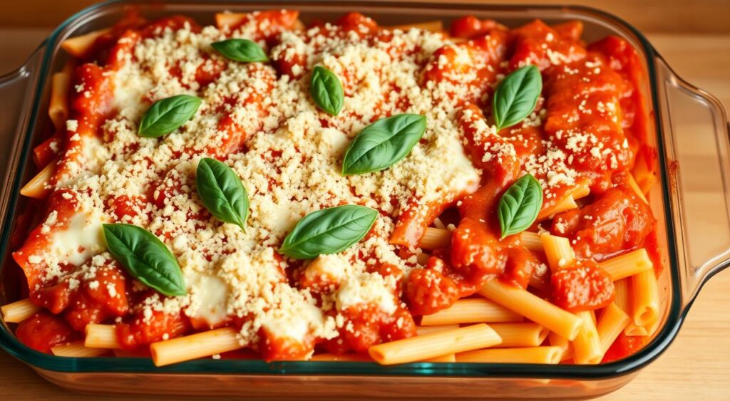 baked ziti recipe no meat
