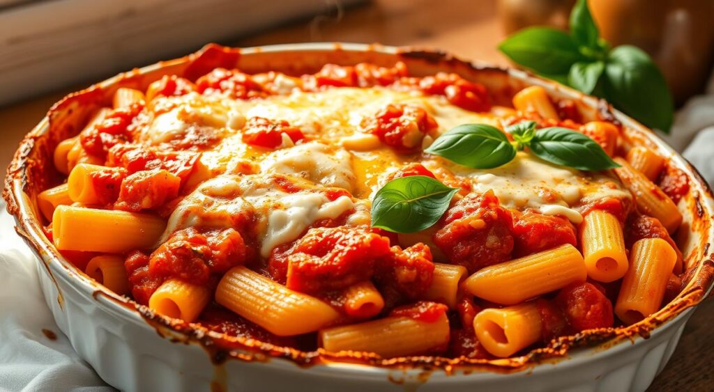 baked ziti recipe without meat