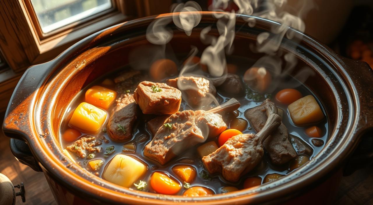chop meat crock pot recipes​