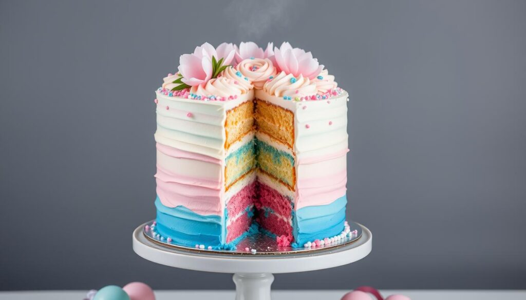 custom gender reveal cake custom gender reveal cake