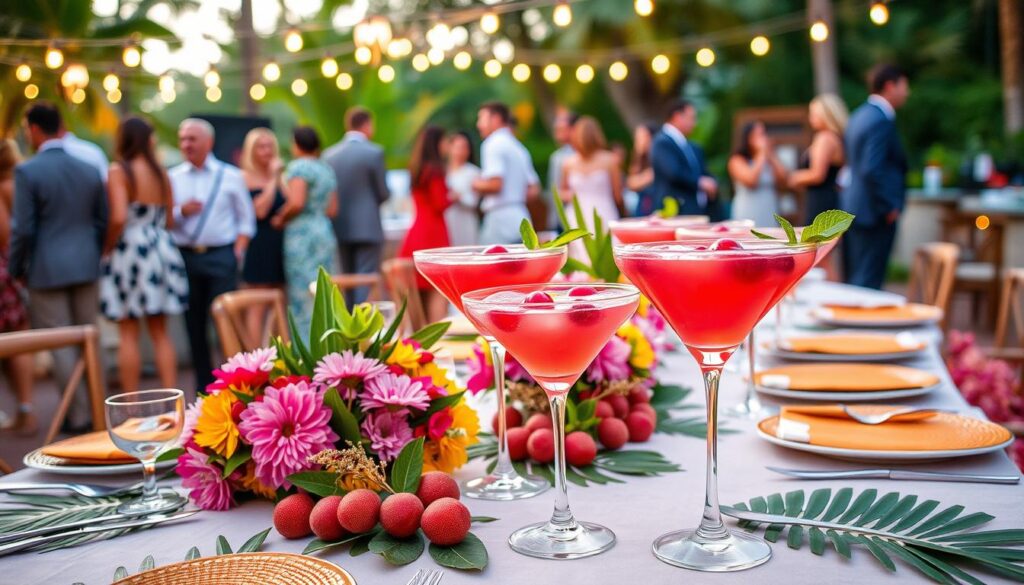 lychee martini party planning