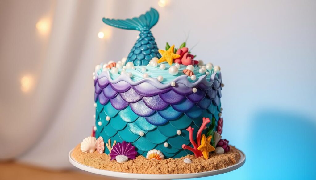 mermaid cake