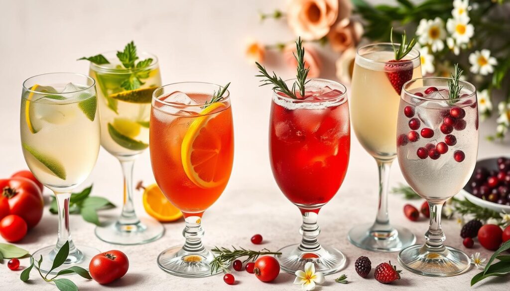 seasonal hugo spritz variations